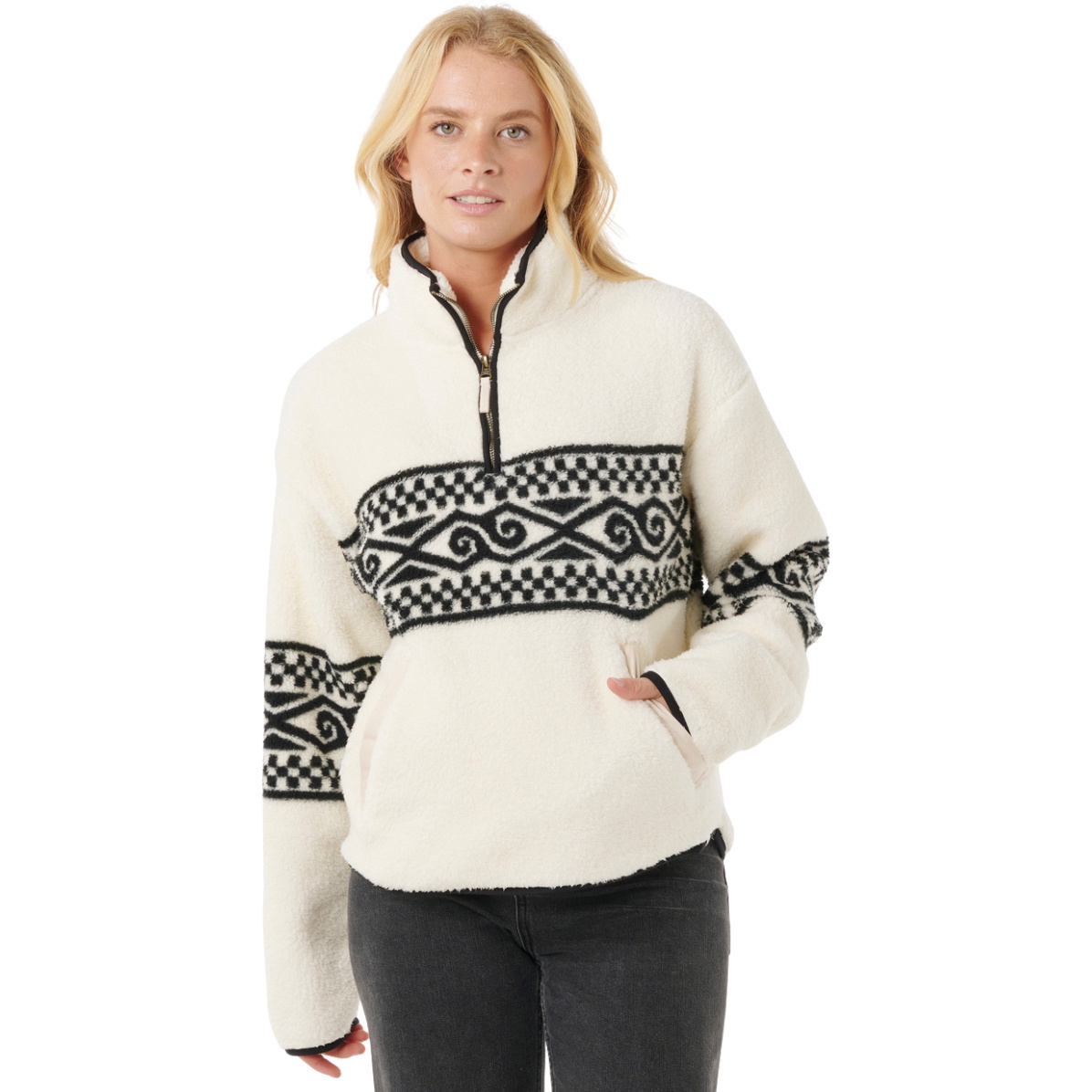 2025 Rip Curl Femmes Oceanic Cosmic Kiss Polar Fleece 09PWFL - Shell
